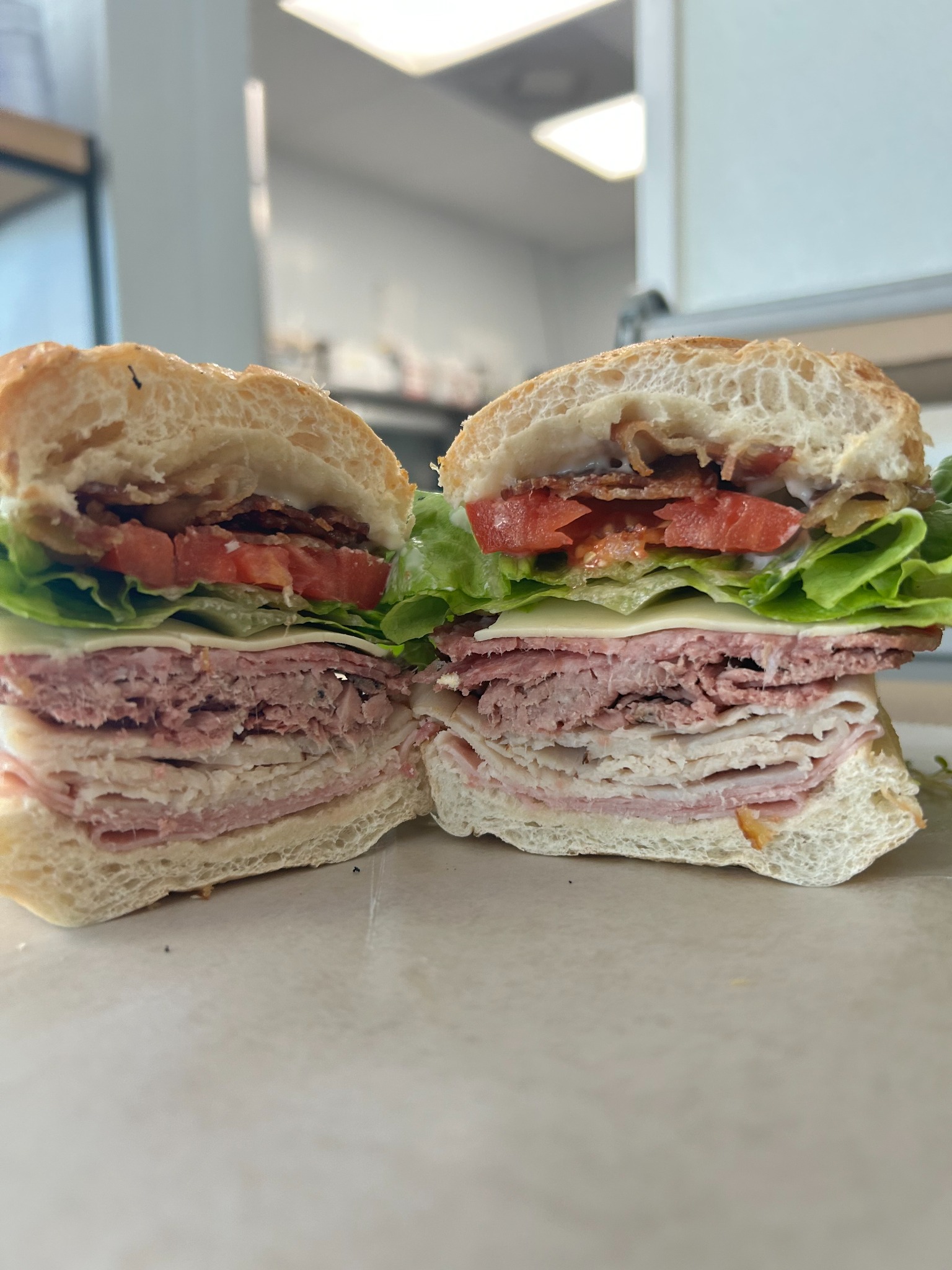 Fresh Italian sandwich